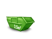 3.5 cbm Bauschutt Container