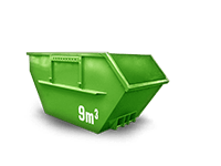 9 cbm Baumischabfall Container