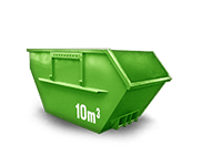 10 cbm Baumischabfall Container