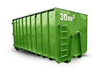30 cbm Baumischabfall Container